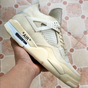 Off-White Sail x Air Jordan 4 Retro